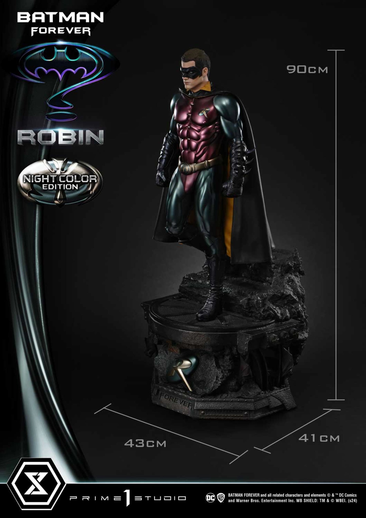 PRIME 1 STUDIO MUSEUM MASTERLINE BATMAN FOREVER (FILM) ROBIN NIGHT COLOR EDITION (PREORDER)