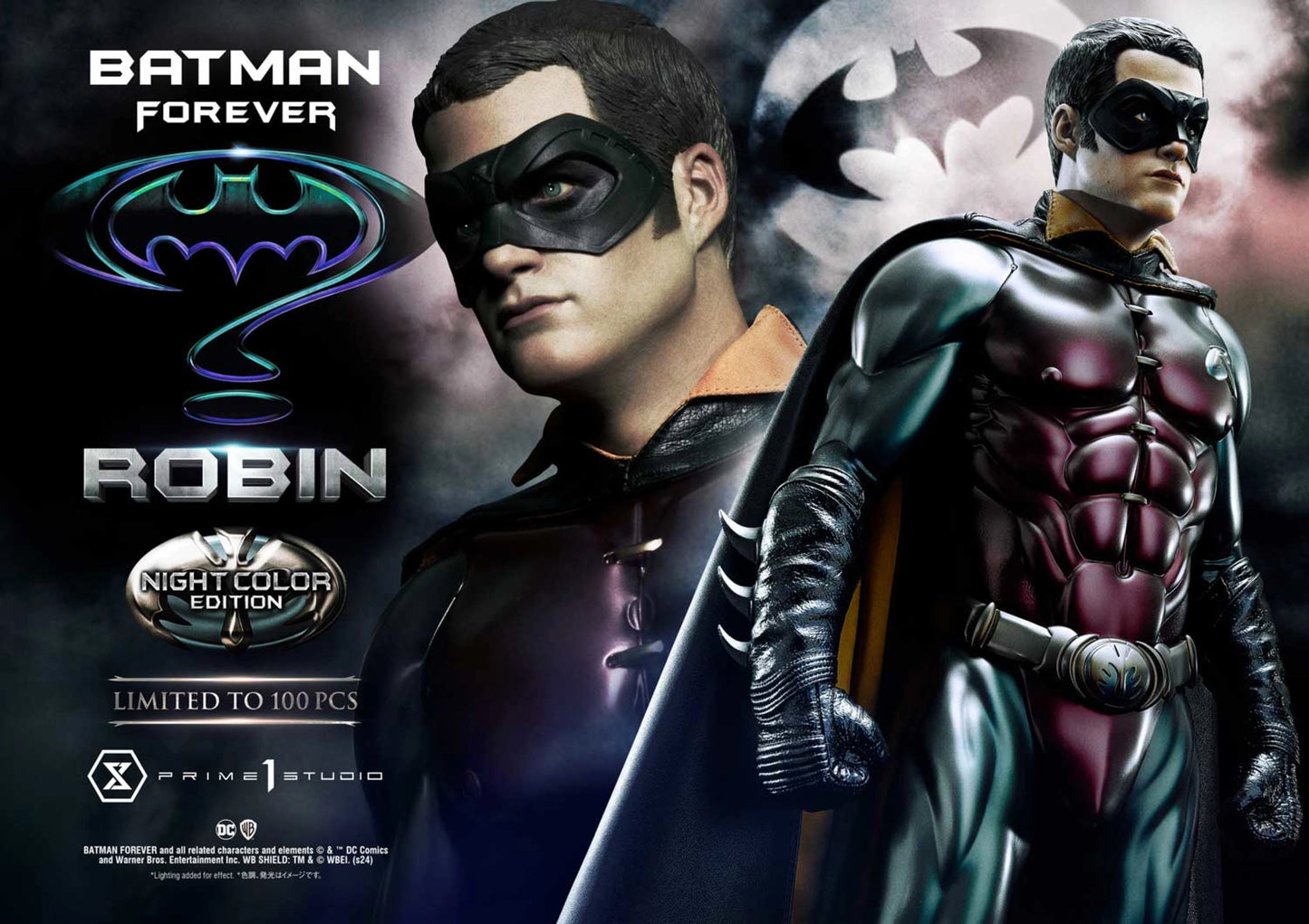 PRIME 1 STUDIO MUSEUM MASTERLINE BATMAN FOREVER (FILM) ROBIN NIGHT COLOR EDITION (PREORDER)