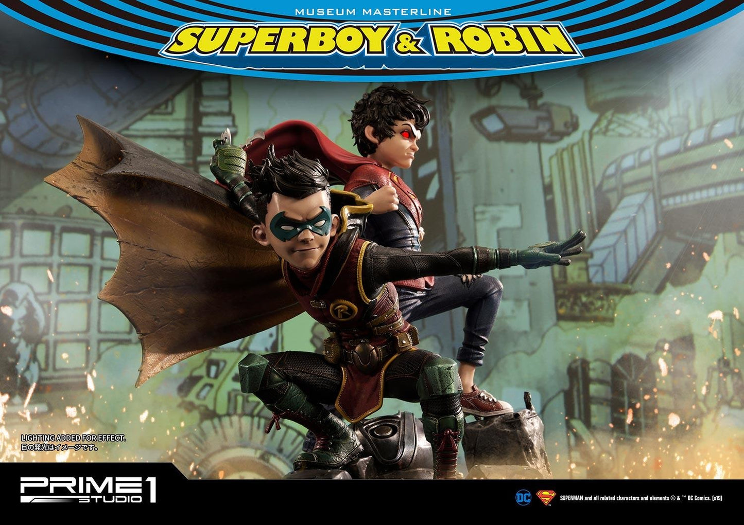 PRIME 1 STUDIO SUPERBOY AND ROBIN 1/3 MMDC-38 - Anotoys Collectibles