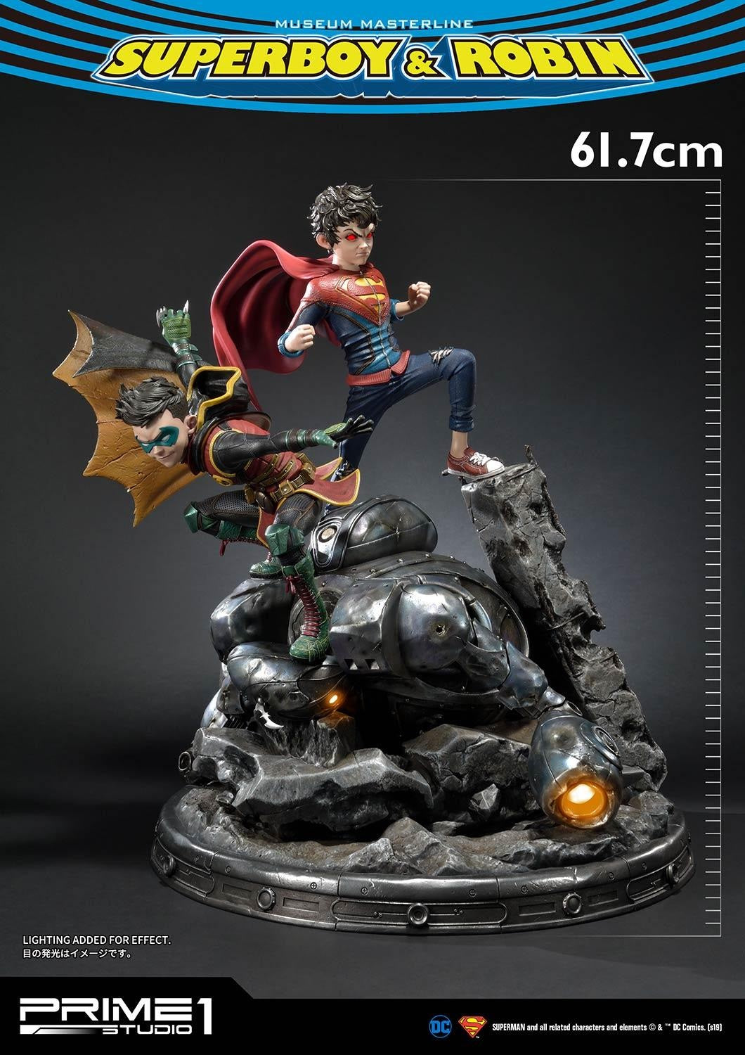 PRIME 1 STUDIO SUPERBOY AND ROBIN EXCLUSIVE VERSION MMDC-38EX - Anotoys Collectibles