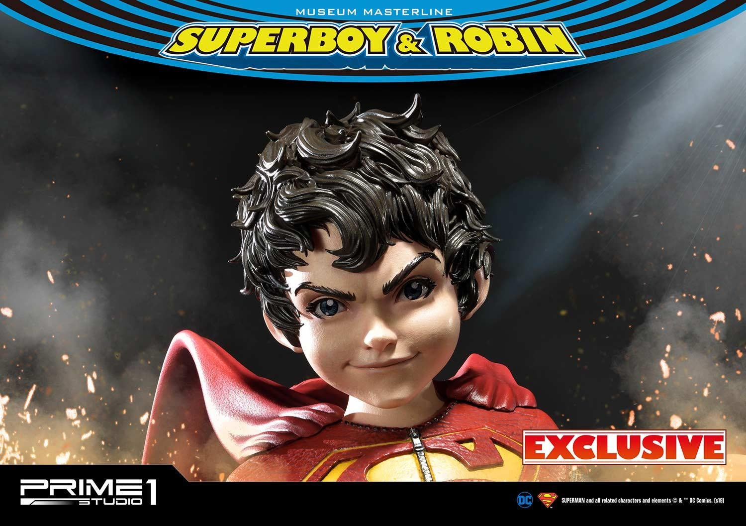 PRIME 1 STUDIO SUPERBOY AND ROBIN EXCLUSIVE VERSION MMDC-38EX - Anotoys Collectibles