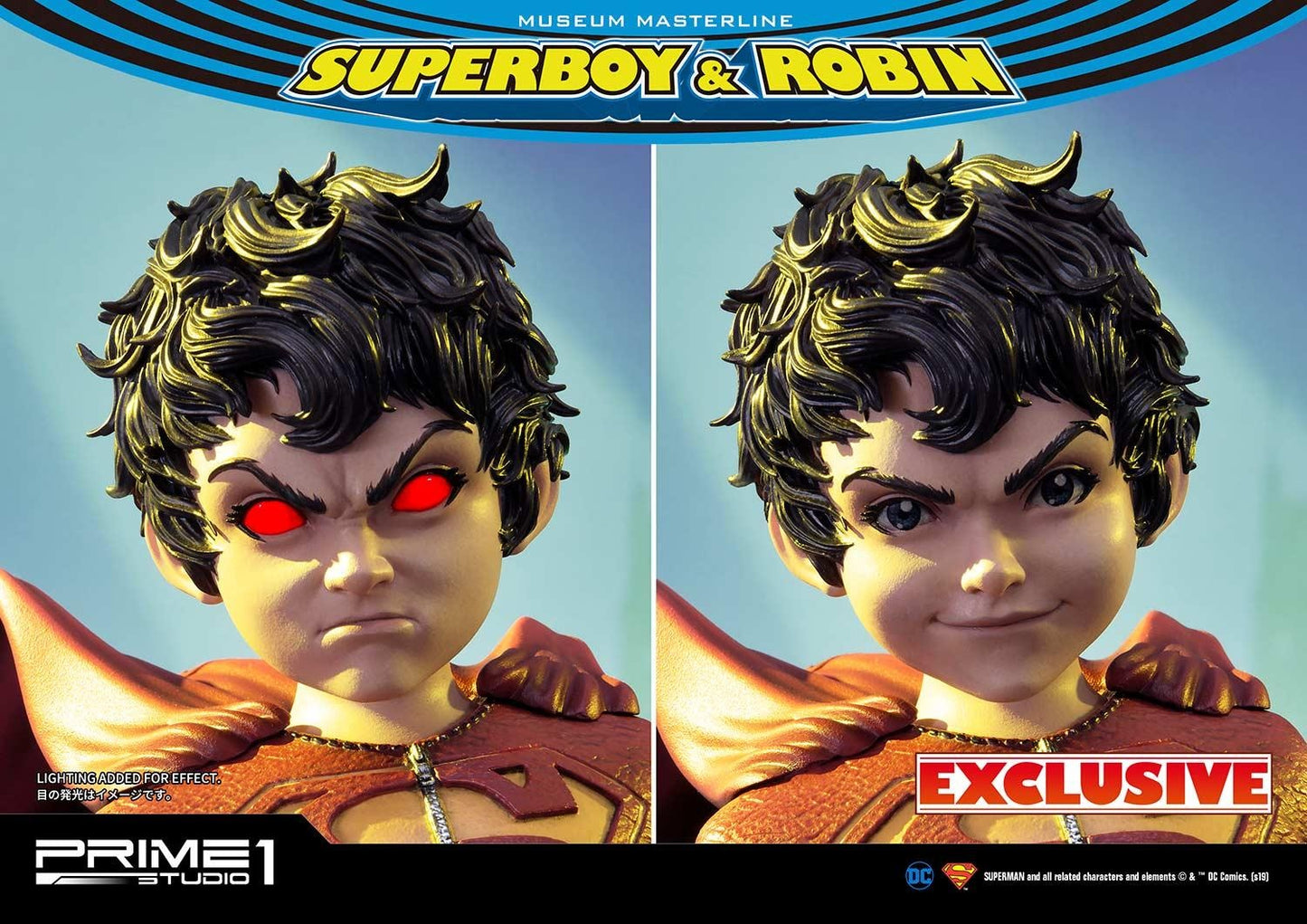 PRIME 1 STUDIO SUPERBOY AND ROBIN EXCLUSIVE VERSION MMDC-38EX - Anotoys Collectibles