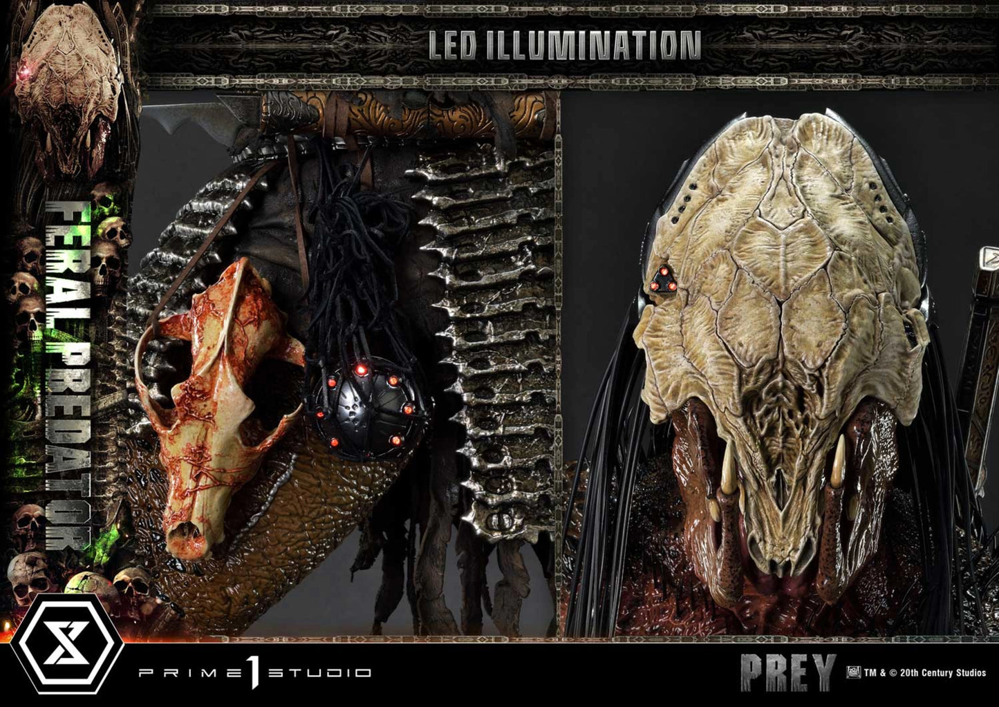 PRIME 1 STUDIO MUSEUM MASTERLINE PREY FERAL PREDATOR(PRE-ORDER)