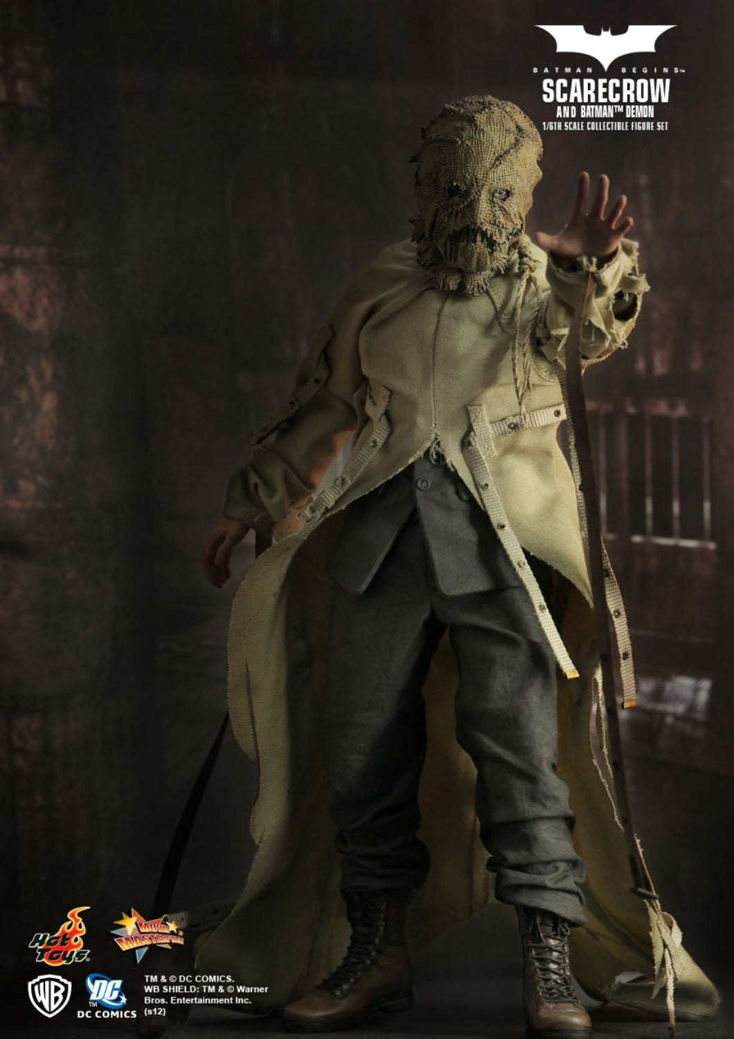 HOT TOYS BATMAN BEGINS: BATMAN DEMON AND SCARECROW - MMS140 - Anotoys Collectibles