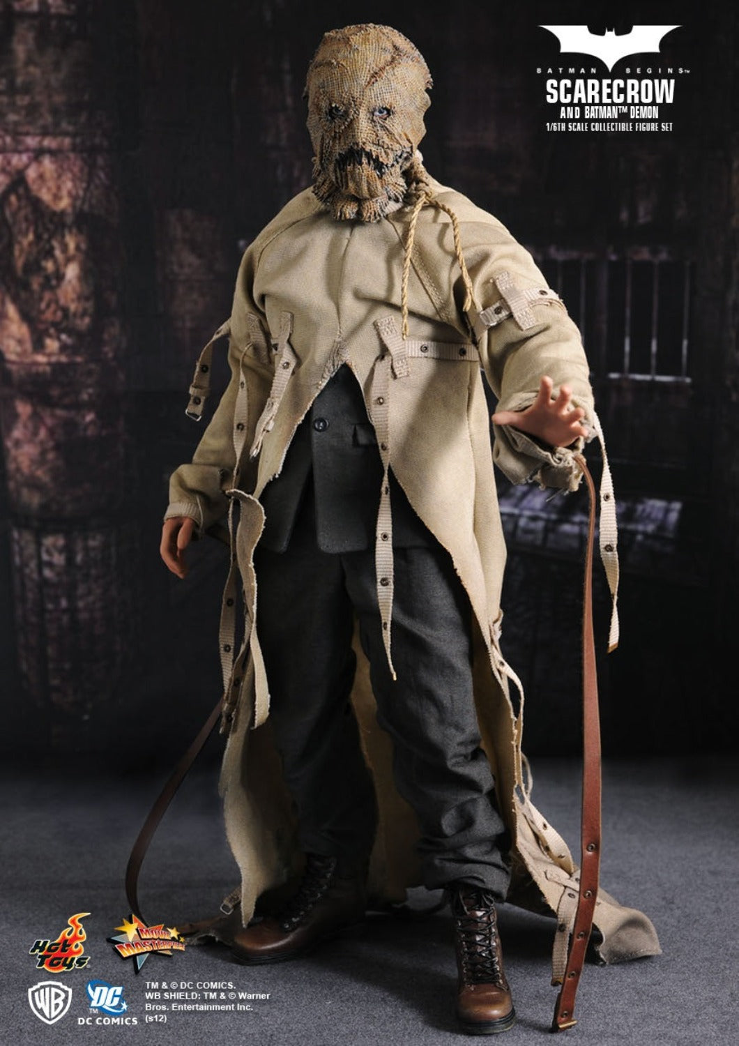 HOT TOYS BATMAN BEGINS: BATMAN DEMON AND SCARECROW - MMS140 - Anotoys Collectibles