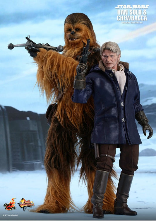 STAR WARS EPISODE VII: THE FORCE AWAKENS - HAN SOLO & CHEWBACCA - MMS376-D - Anotoys Collectibles