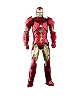 ホットトイズ　アイアンマン　マーク１５　レトロアーマー版　1/6 スニーキー ムービー・マスターピース】『アイアンマン3』1／6スケール