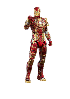 IRON MAN 3 BONES RETRO ARMOR VERSION MARK XLI - MARK 41 1/6