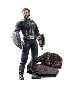 AVENGERS INFINITY WAR CAPTAIN AMERICA MOVIE PROMO EDITION 1/6
