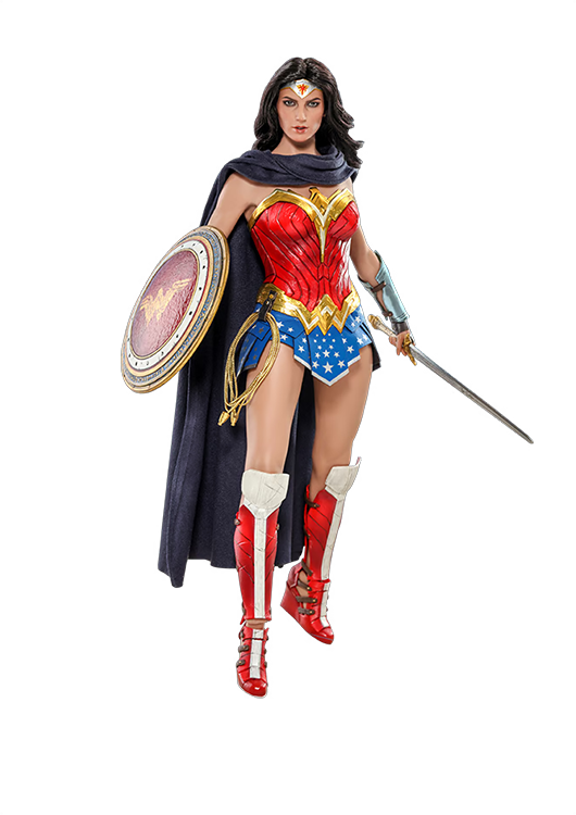 HOT TOYS DC JUSTICE LEAGUE WONDER WOMAN COMIC CONCEPT VERSION 1/6 SCALE - MMS506 - Anotoys Collectibles