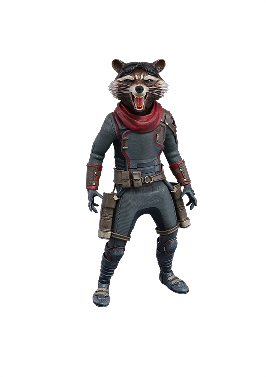 HOT TOYS MARVEL AVENGERS: ENDGAME ROCKET COLLECTIBLE FIGURE 1/6 MMS548 - Anotoys Collectibles