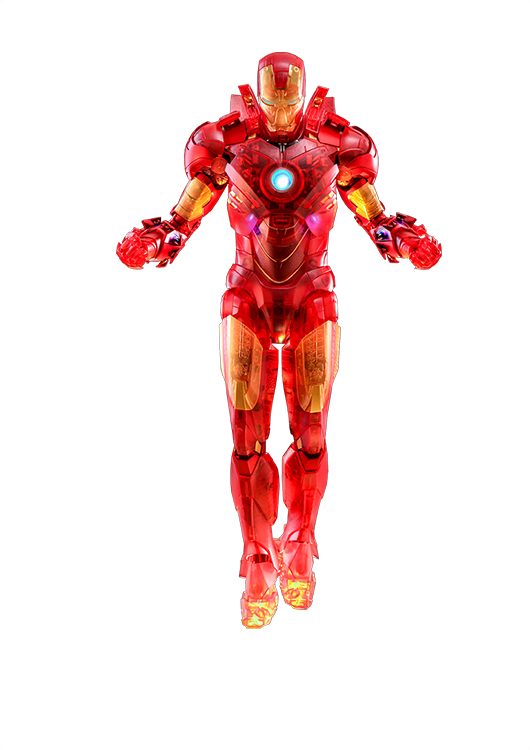 HOT TOYS MARVEL IRON MAN 2 MARK IV HOLOGRAPHIC VERSION 1/6TH SCALE COLLECTIBLE FIGURE - MMS568 - Anotoys Collectibles