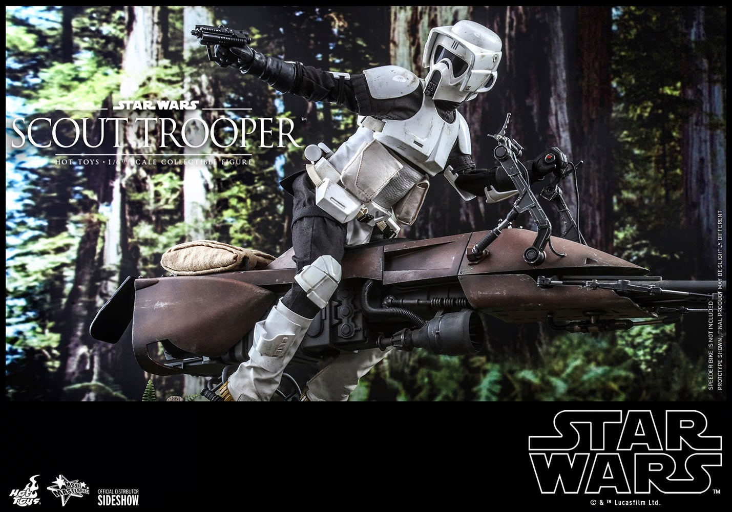 HOT TOYS STAR WARS ROTJ SCOUT TROOPER MMS611