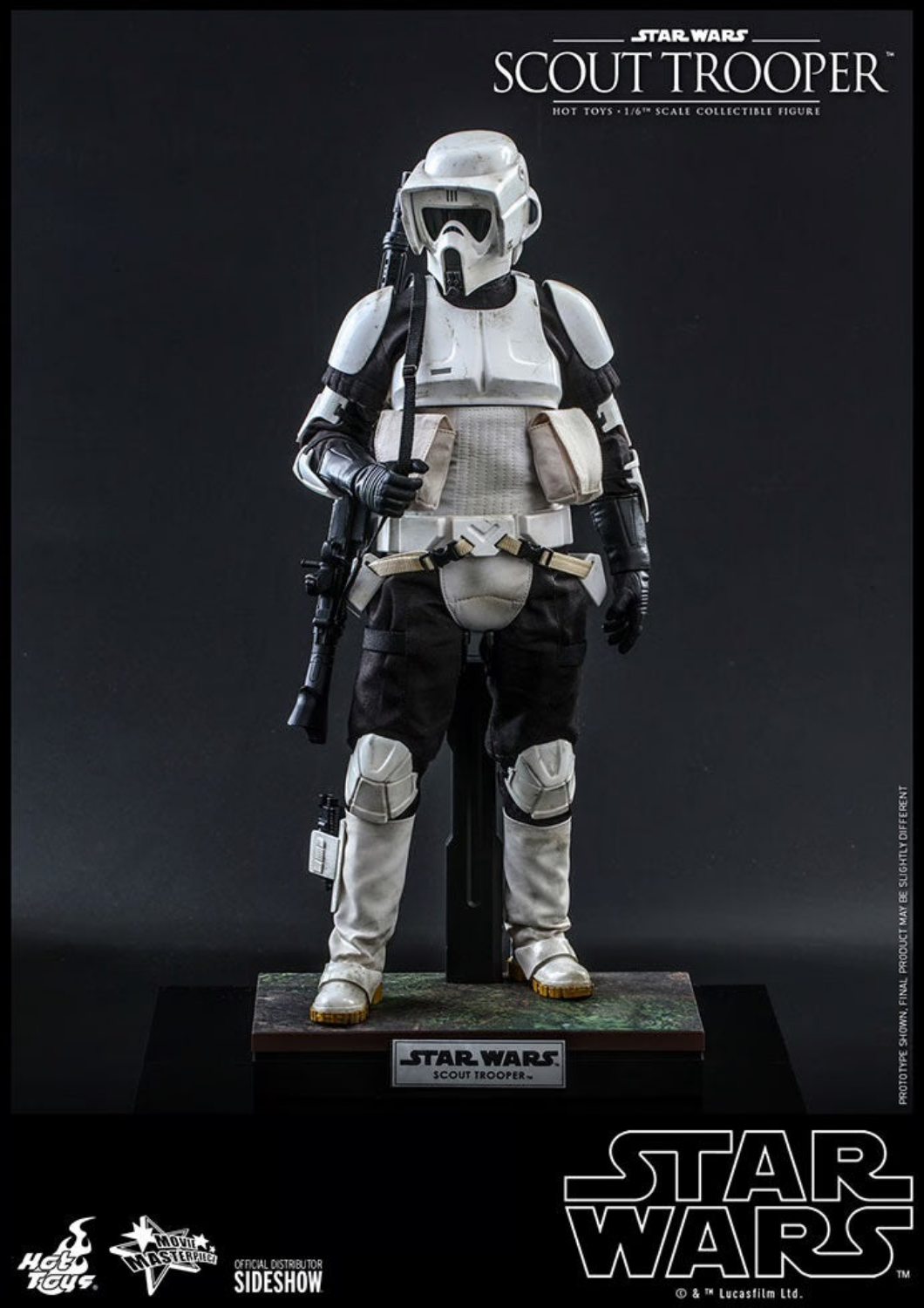 HOT TOYS STAR WARS ROTJ SCOUT TROOPER MMS611