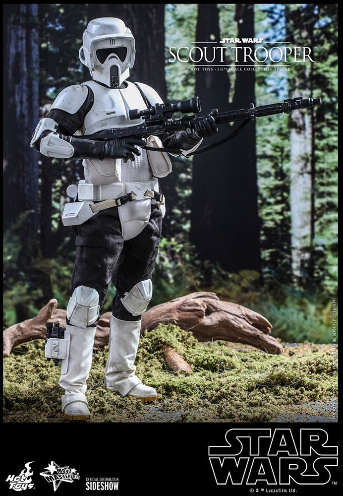 HOT TOYS STAR WARS ROTJ SCOUT TROOPER MMS611