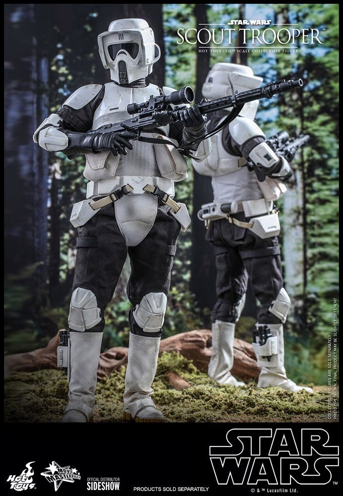 HOT TOYS STAR WARS ROTJ SCOUT TROOPER MMS611