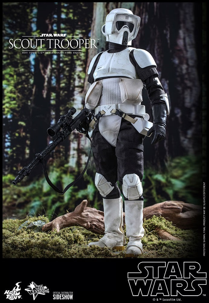 HOT TOYS STAR WARS ROTJ SCOUT TROOPER MMS611