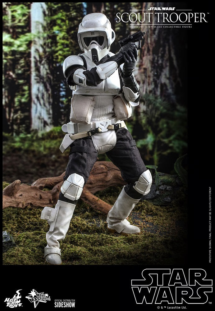 HOT TOYS STAR WARS ROTJ SCOUT TROOPER MMS611