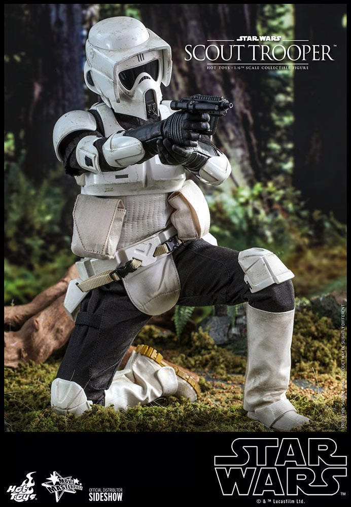 HOT TOYS STAR WARS ROTJ SCOUT TROOPER MMS611