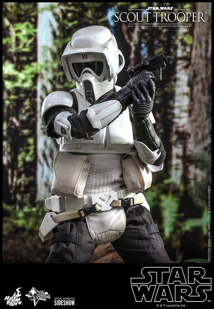 HOT TOYS STAR WARS ROTJ SCOUT TROOPER MMS611