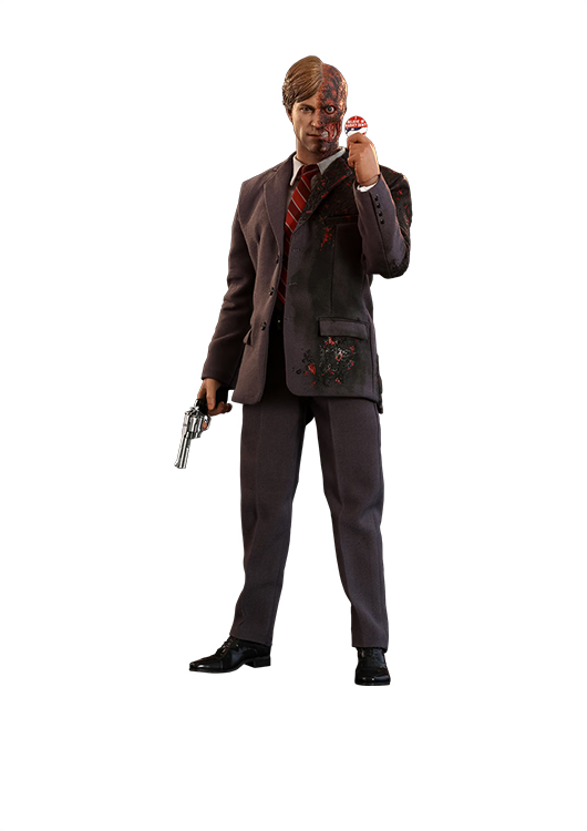 HOT TOYS THE DARK KNIGHT: TWO FACE / HARVEY DENT 1/6 Scale Action Figure - MMS81 - Anotoys Collectibles