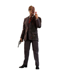 HOT TOYS THE DARK KNIGHT: TWO FACE / HARVEY DENT 1/6 Scale Action HOT TOYS THE DARK KNIGHT: TWO FACE / HARVEY DENT 1/6 Scale Action
