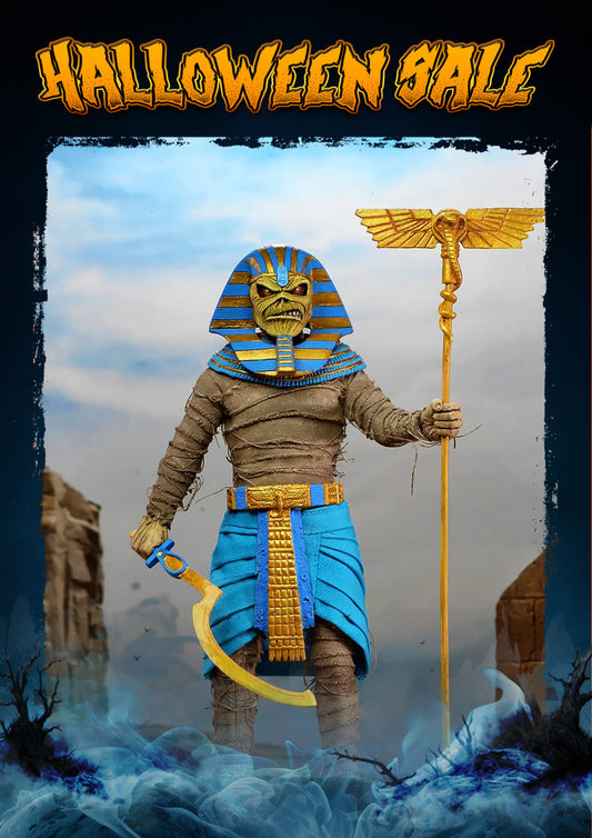 NECA IRON MAIDEN POWERSLAVE PHARAOH EDDIE 33691