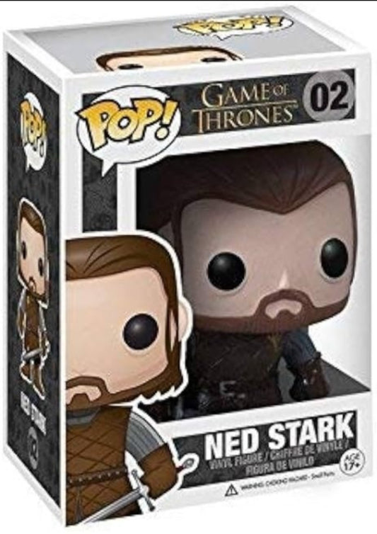 FUNKO POP! NED STARK #02 POP VINYL POP GAME OF THRONES - Anotoys Collectibles