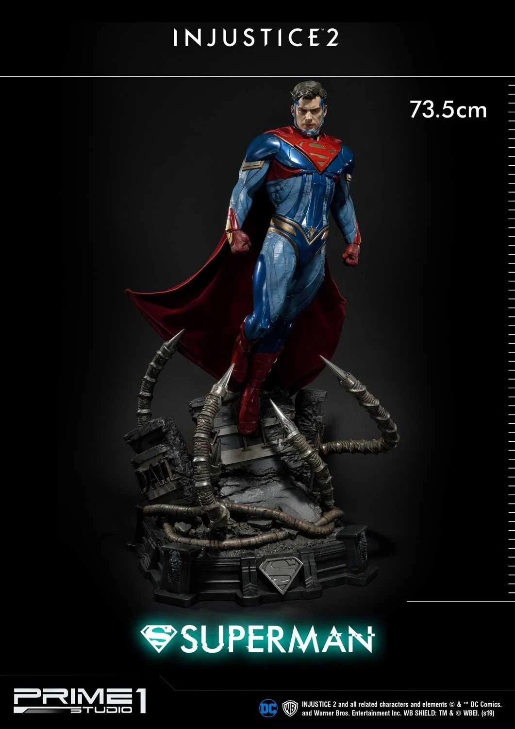 PRIME 1 STUDIO INJUSTICE 2: SUPERMAN 1/4 PMDCIJ-03 - Anotoys Collectibles