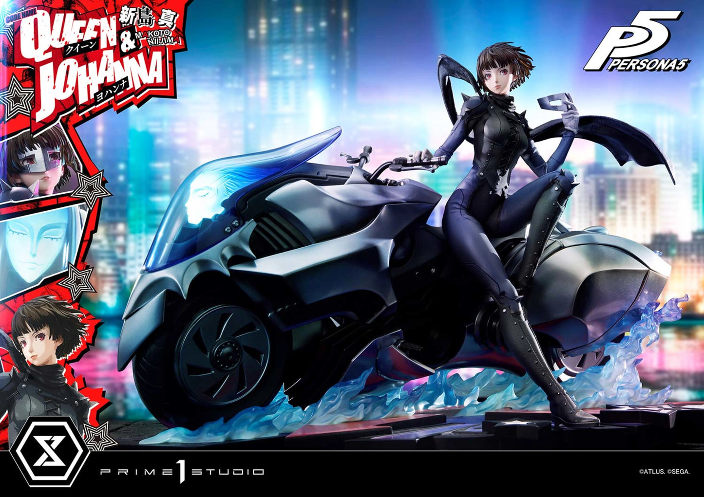 PRIME 1 STUDIO PERSONA 5 MAKOTO NIIJIMA "QUEEN" & JOHANNA BONUS VERSION