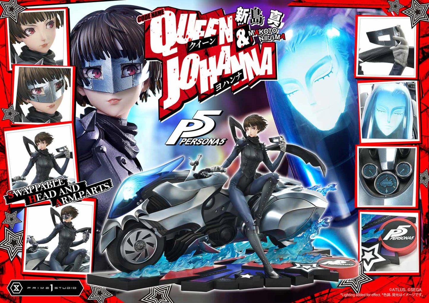 PRIME 1 STUDIO PERSONA 5 MAKOTO NIIJIMA "QUEEN" & JOHANNA BONUS VERSION