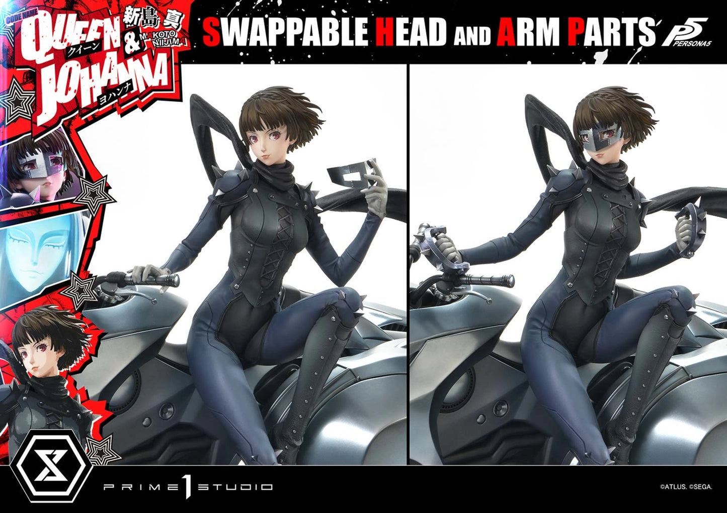 PRIME 1 STUDIO PERSONA 5 MAKOTO NIIJIMA "QUEEN" & JOHANNA BONUS VERSION