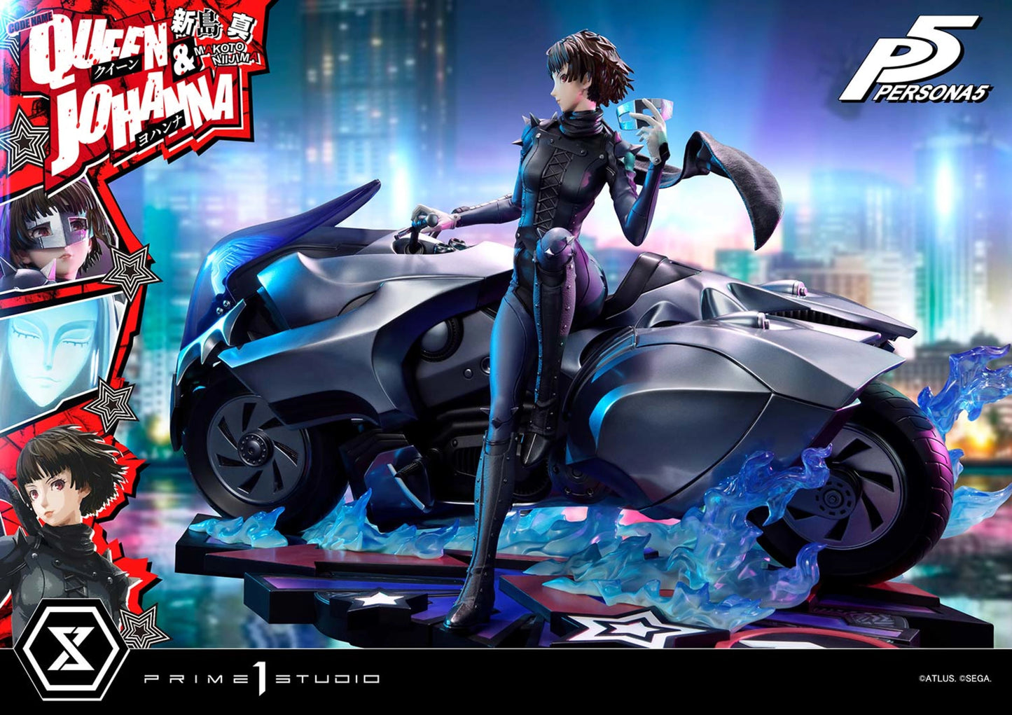 PRIME 1 STUDIO PERSONA 5 MAKOTO NIIJIMA "QUEEN" & JOHANNA BONUS VERSION