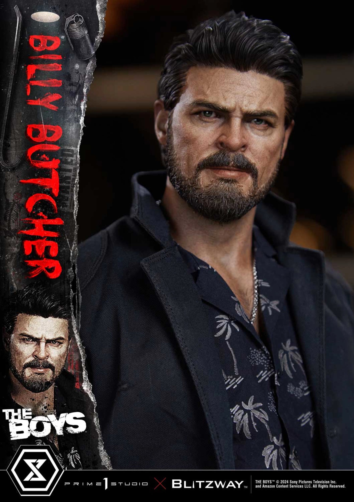 PRIME 1 STUDIO - THE BOYS - WILLIAM "BILLY" BUTCHER DELUXE VERSION 1:4 SCALE STATUE