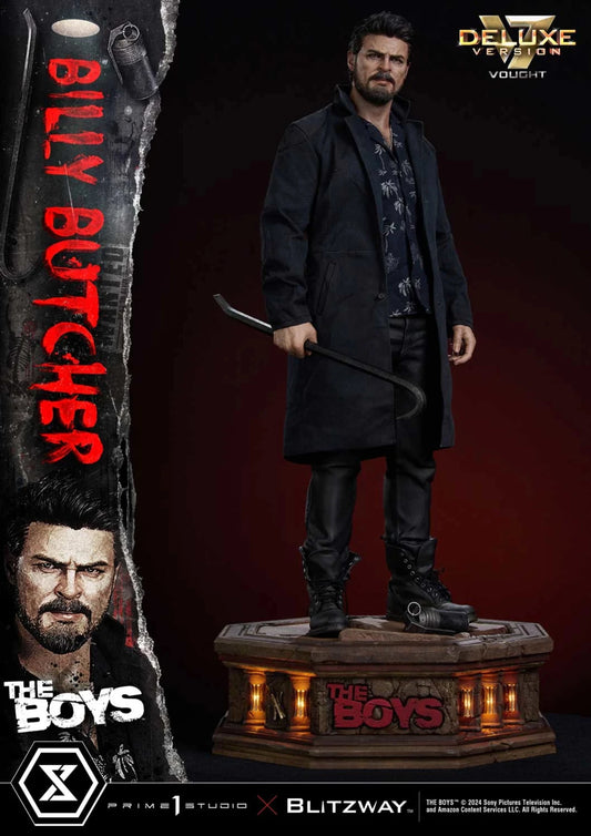 PRIME 1 STUDIO - THE BOYS - WILLIAM "BILLY" BUTCHER DELUXE VERSION 1:4 SCALE STATUE