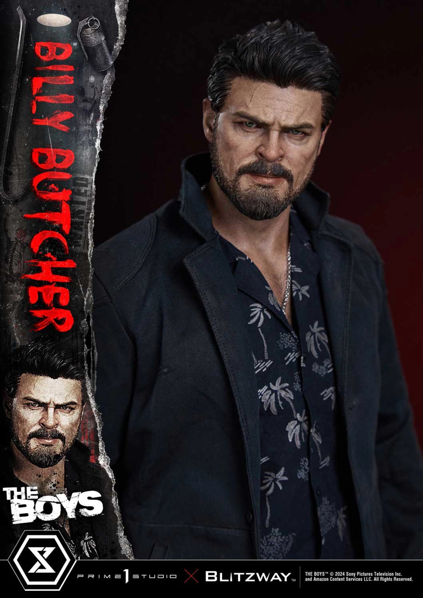 PRIME 1 STUDIO - THE BOYS - WILLIAM "BILLY" BUTCHER DELUXE VERSION 1:4 SCALE STATUE