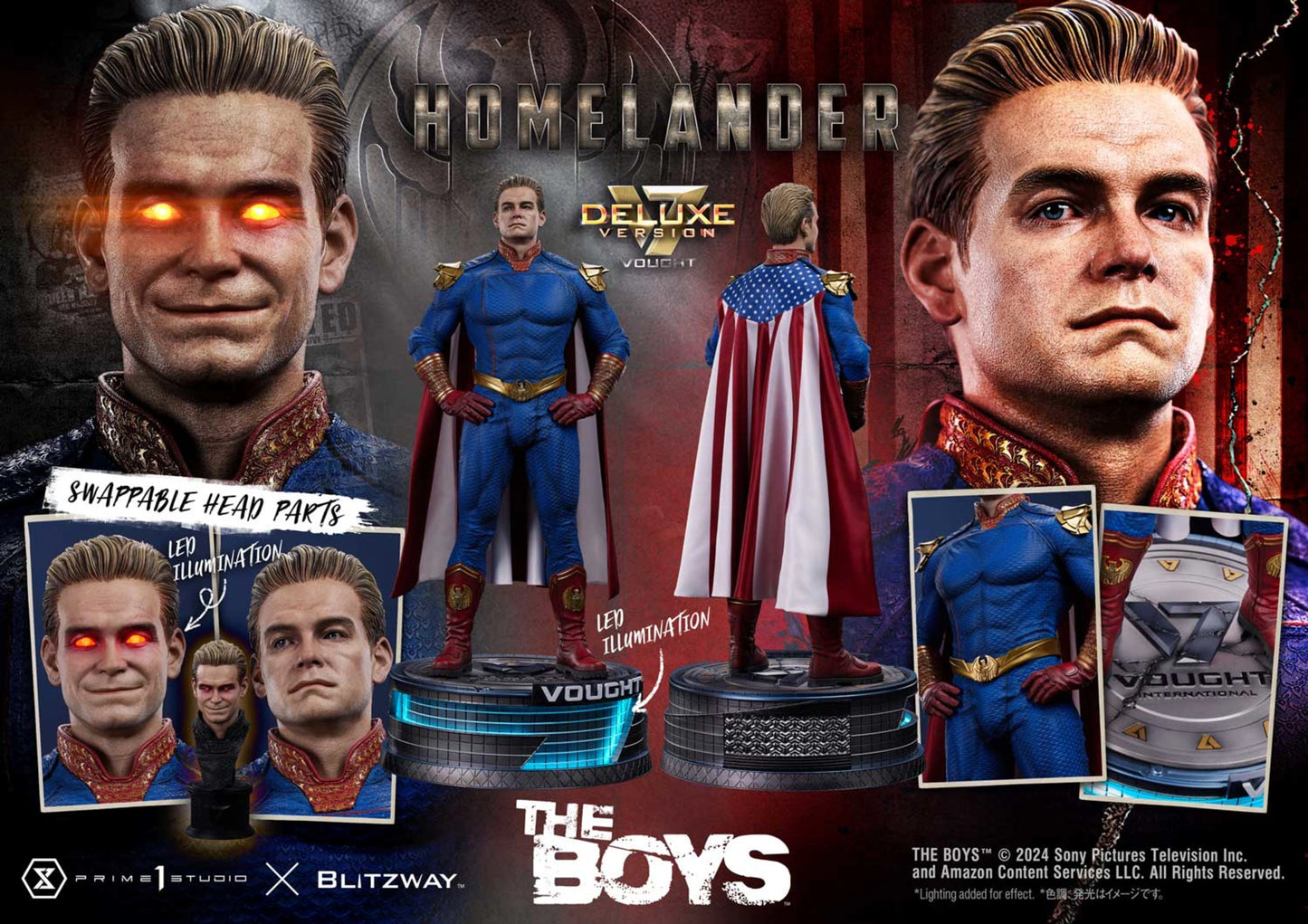 PRIME 1 STUDIO - THE BOYS HOMELANDER (DELUXE VERSION)