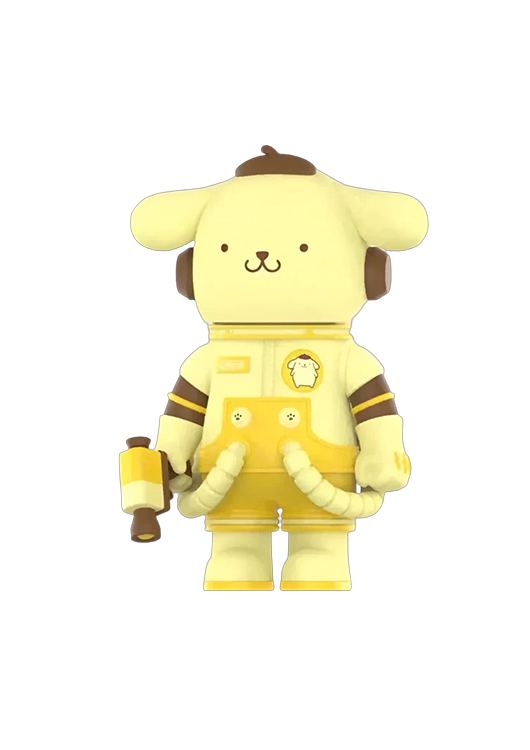 POMPOMPURIN - MEGA SPACE MOLLY 400% SANRIO CHARACTERS SERIES - Anotoys Collectibles