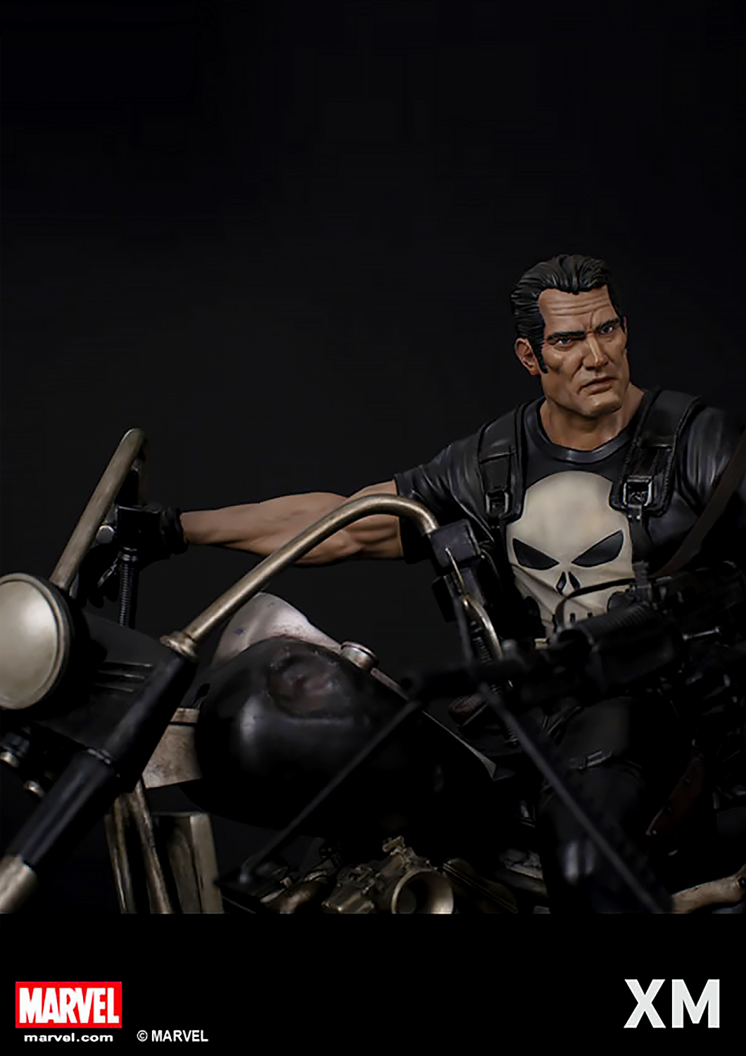 XM STUDIOS MARVEL PUNISHER 1/4 SCALE STATUE XM100023CSG - Anotoys Collectibles
