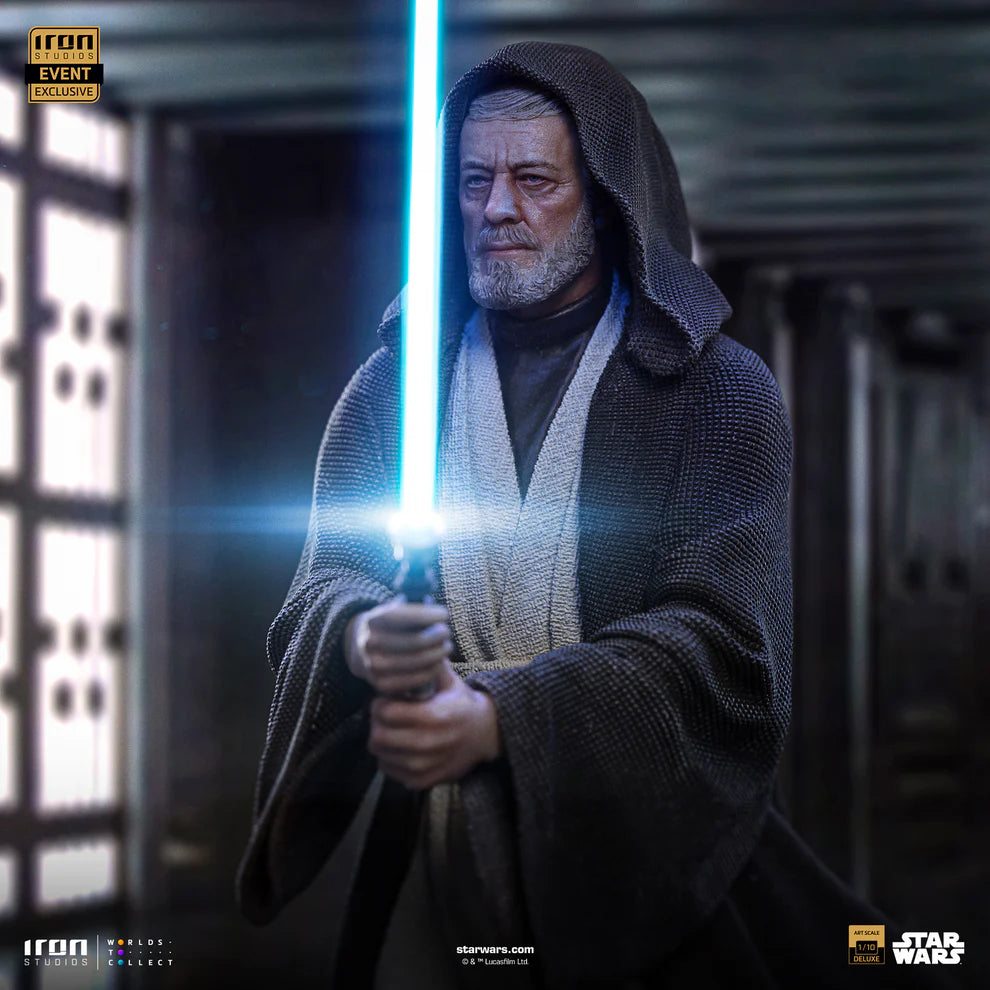 IRON STUDIOS - STAR WARS - DARTH VADER VS OBI-WAN KENOBI ART SCALE 1/10 - LUCSWR123325-10 - Anotoys Collectibles