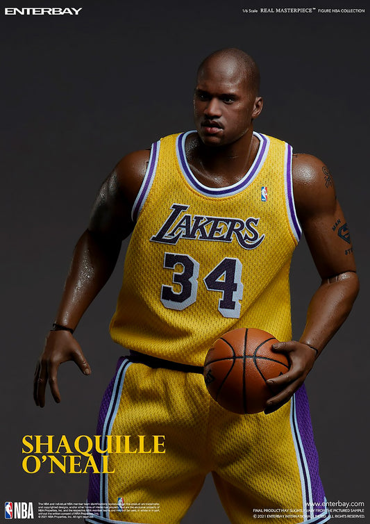 REAL MASTERPIECE NBA COLLECTION SHAQUILLE O'NEAL ACTION FIGURE 1/6 RM-1085 - Anotoys Collectibles