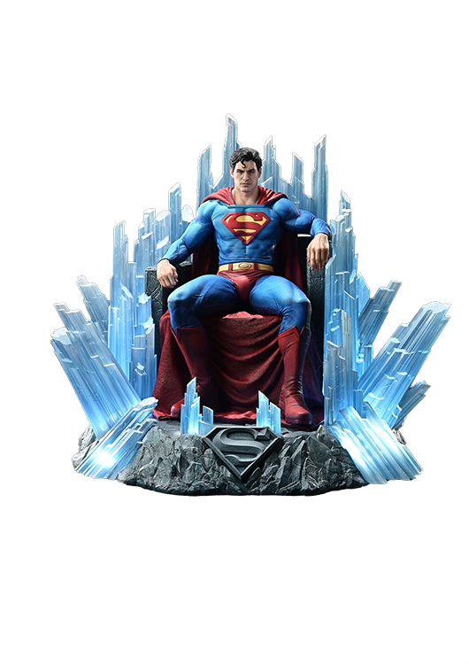 PRIME 1 STUDIO DC SUPERMAN FORTRESS OF SOLITUDE ON THRONE 1/4 SCALE(PRE-ORDER)