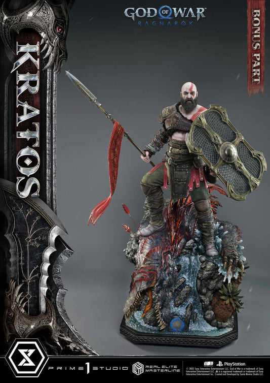 PRIME 1 STUDIO REAL ELITE MASTERLINE GOD OF WAR: RAGNAROK KRATOS ULTIMATE BONUS VERSION(PRE-ORDER)