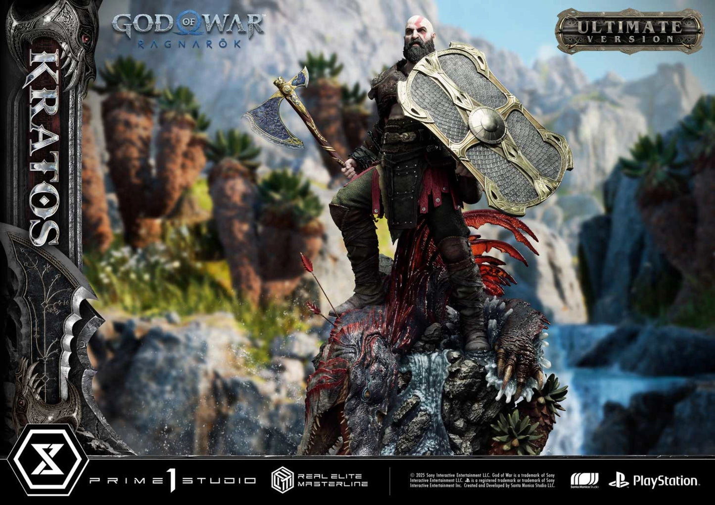 PRIME 1 STUDIO REAL ELITE MASTERLINE GOD OF WAR: RAGNAROK KRATOS ULTIMATE BONUS VERSION(PRE-ORDER)