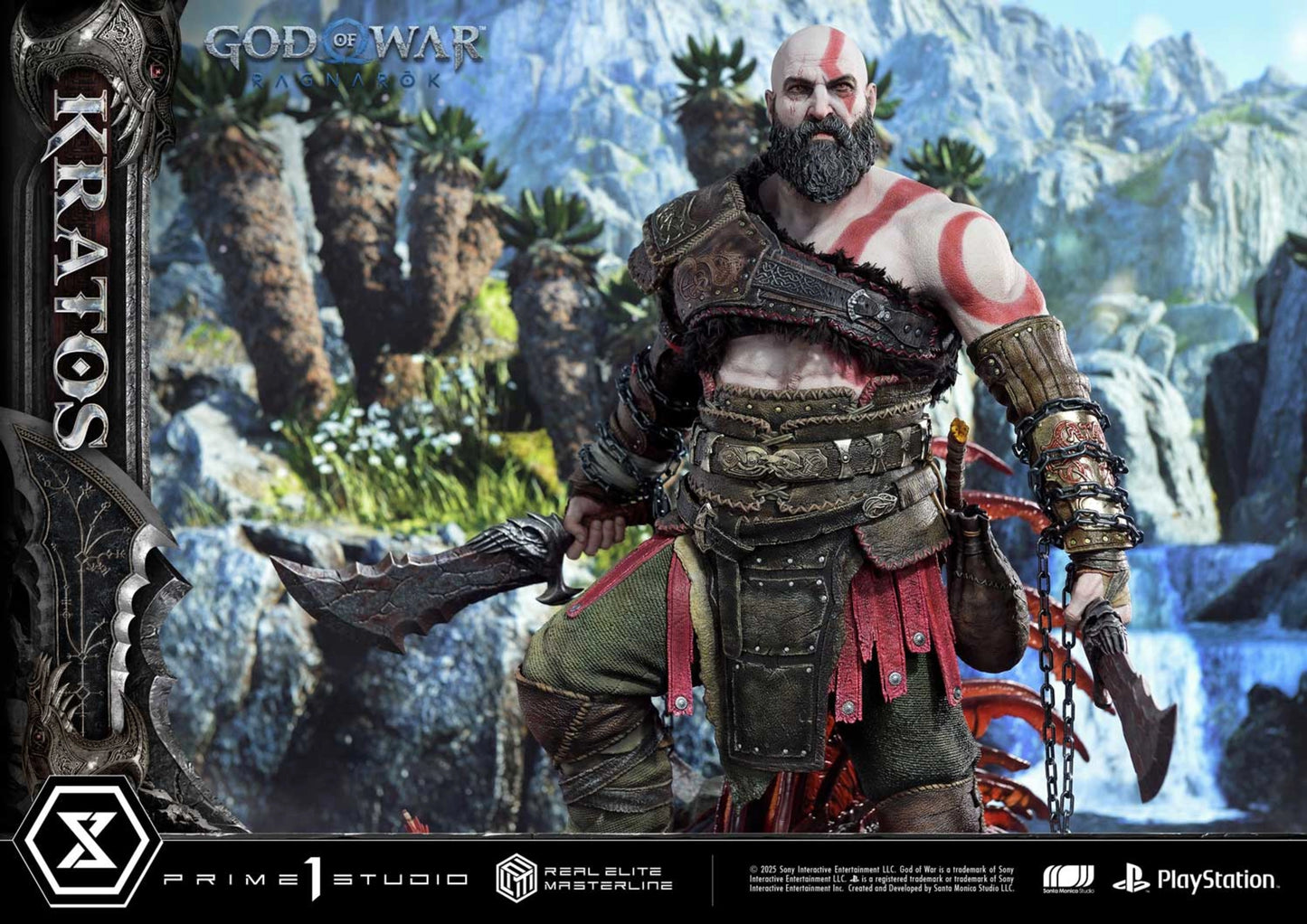 PRIME 1 STUDIO REAL ELITE MASTERLINE GOD OF WAR: RAGNAROK KRATOS ULTIMATE BONUS VERSION(PRE-ORDER)