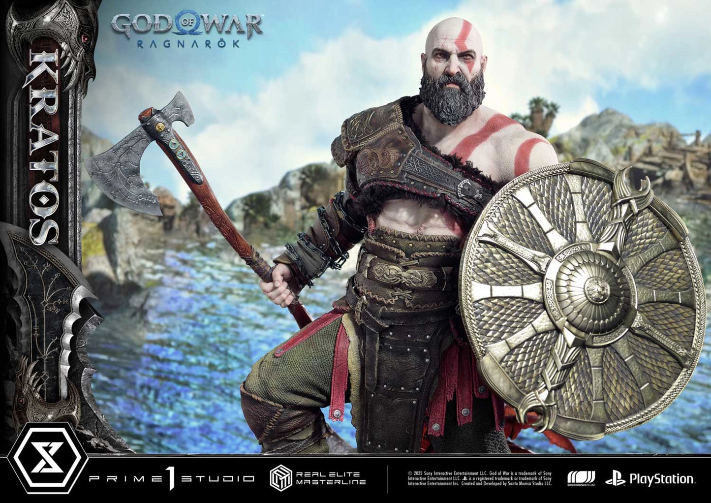 PRIME 1 STUDIO REAL ELITE MASTERLINE GOD OF WAR: RAGNAROK KRATOS ULTIMATE BONUS VERSION(PRE-ORDER)