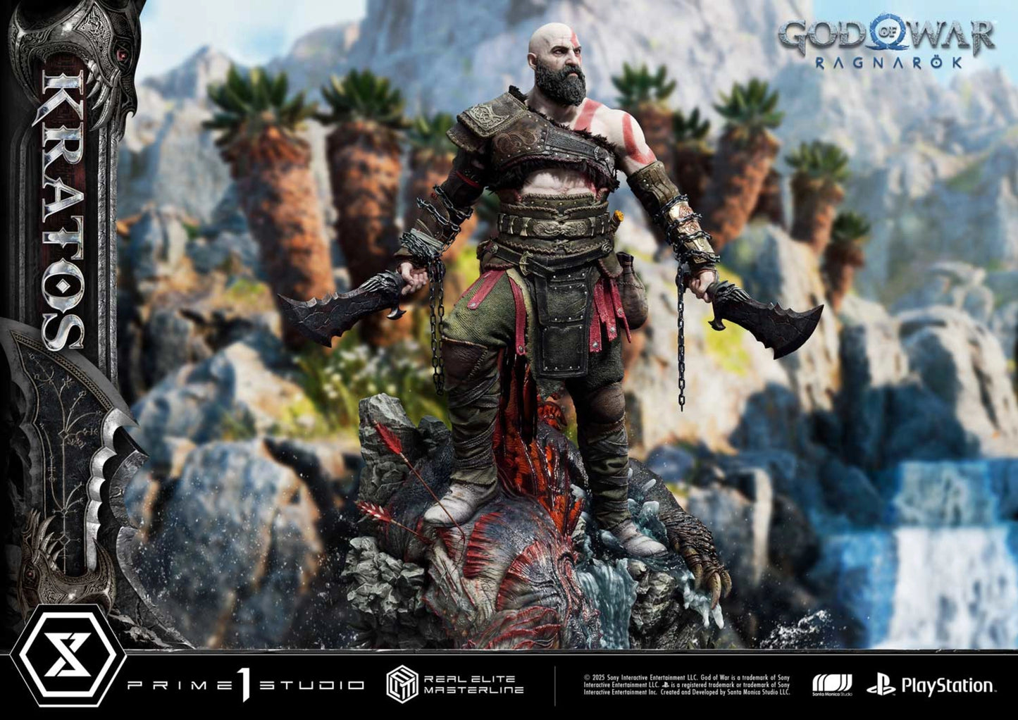 PRIME 1 STUDIO REAL ELITE MASTERLINE GOD OF WAR: RAGNAROK KRATOS ULTIMATE BONUS VERSION(PRE-ORDER)