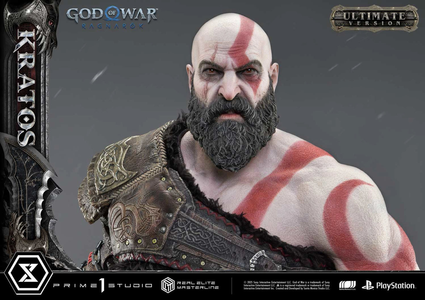 PRIME 1 STUDIO REAL ELITE MASTERLINE GOD OF WAR: RAGNAROK KRATOS ULTIMATE BONUS VERSION(PRE-ORDER)