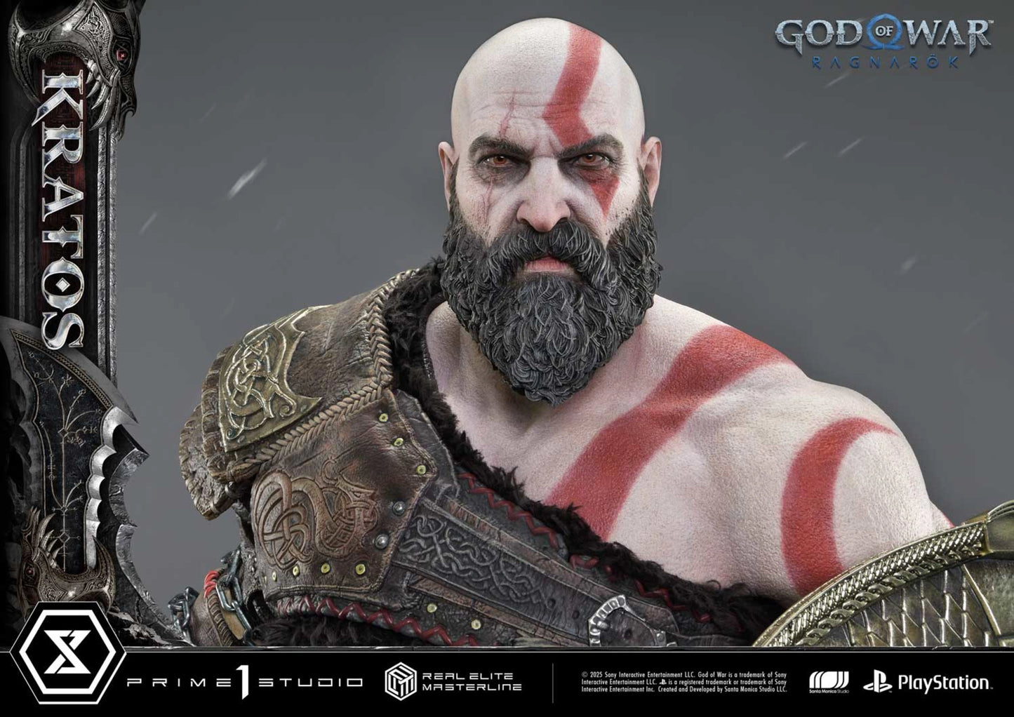 PRIME 1 STUDIO REAL ELITE MASTERLINE GOD OF WAR: RAGNAROK KRATOS ULTIMATE BONUS VERSION(PRE-ORDER)