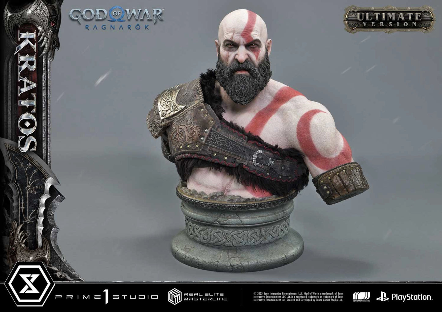 PRIME 1 STUDIO REAL ELITE MASTERLINE GOD OF WAR: RAGNAROK KRATOS ULTIMATE BONUS VERSION(PRE-ORDER)